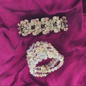 Elegant crystal bracelets